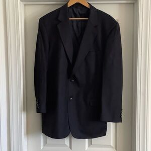 Jos. A. Bank Dark Blue Men's Sport Coat - Classic Two-Button Blazer